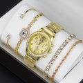 Women's  Set With Bracelet 4 Pieces FashionWatch Quartz