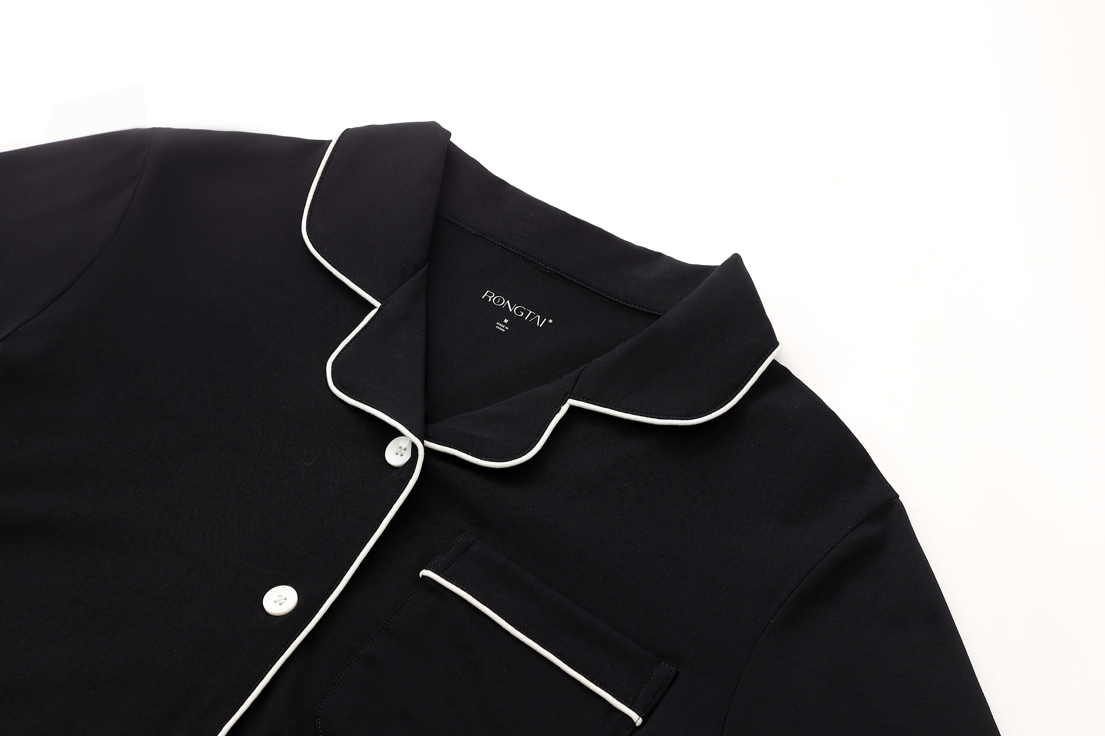 RONGTAI Cotton Womens Pajama Sets Comfy Fall Winter Pajama Set Long Sleeve Sleepwear 2 Pcs Pjs Nightwear S-XXL