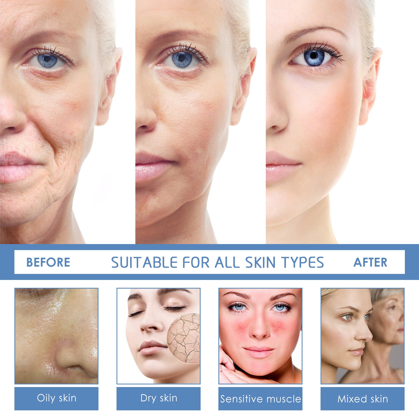 Jaysuing Anti-Aging Facial  Firming, Anti-Line Moisturizing & Anti-Aging