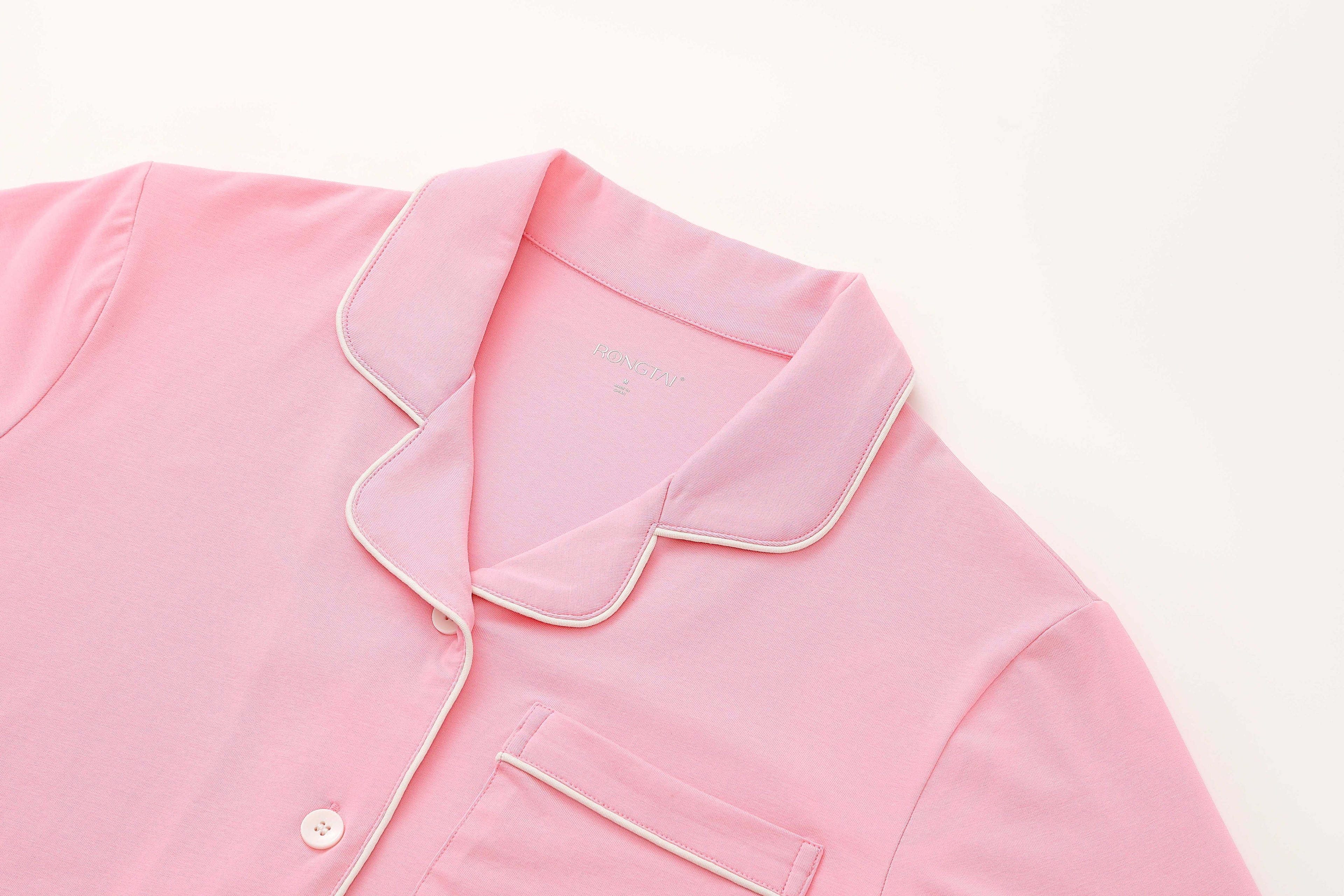 RONGTAI Cotton Womens Pajama Sets Comfy Fall Winter Pajama Set Long Sleeve Sleepwear 2 Pcs Pjs Nightwear S-XXL